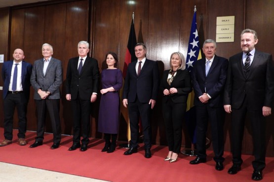 Održan sastanak članova kolegija Predstavničkog doma i Doma naroda PSBiH sa ministricom vanjskih poslova SR Njemačke